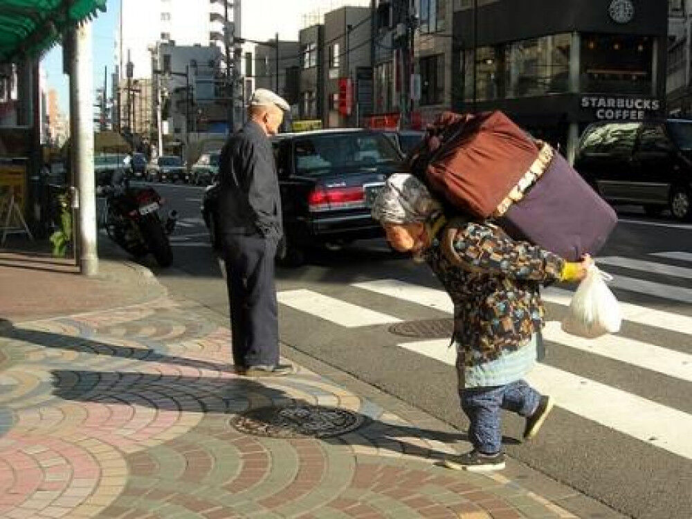 荷物の持ち方