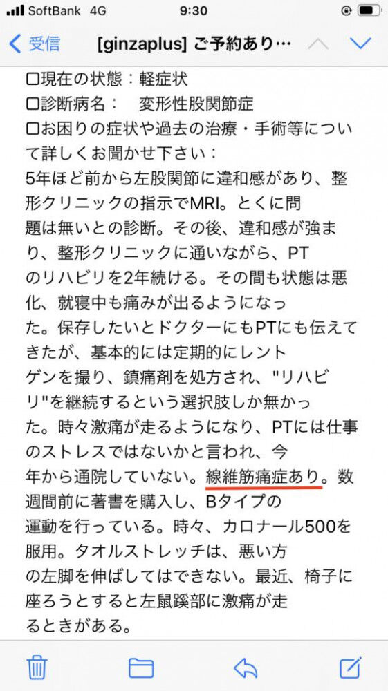 股関節痛 線維筋痛症